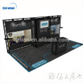 Detian offer 10x20 feet truss display modular booth truss trade show booth tension fabric display shelf with storage room